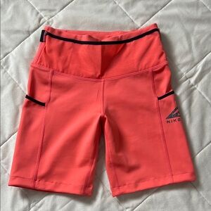 Nike Epic Luxe Trail Running Shorts Coral